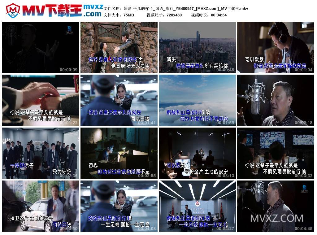 韩磊-平凡的样子_国语_流行_YE400957